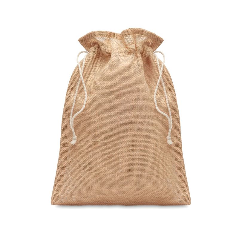 Medium jute gift bag 25x32cm