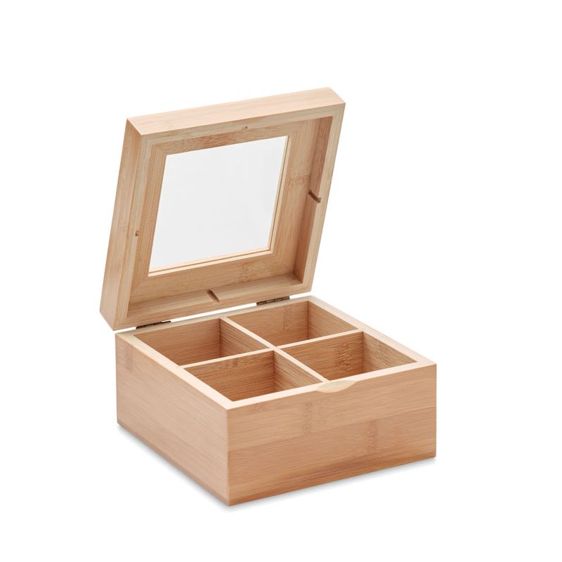 Bamboo tea box