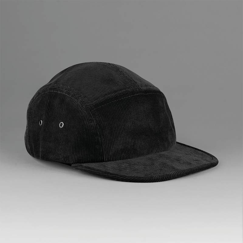 5-panel camper velvet cap