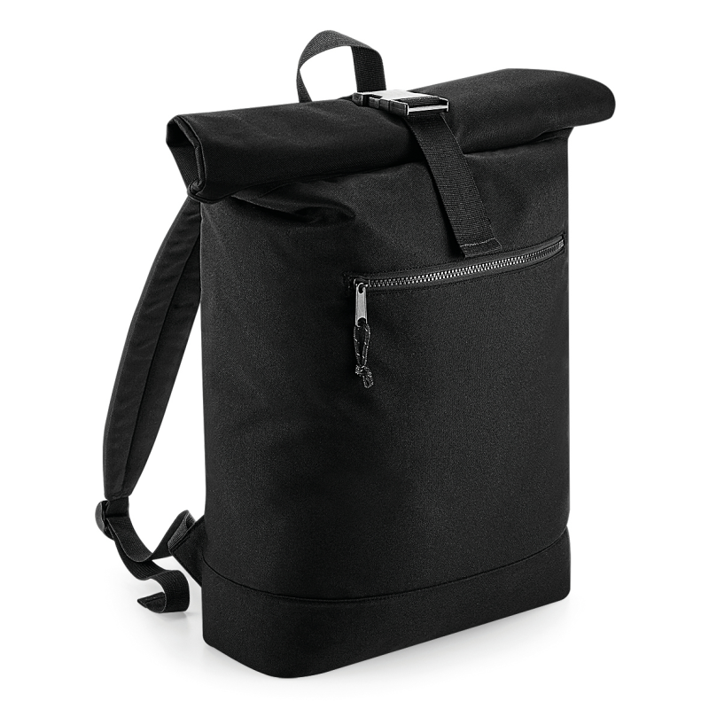 Roll-Top Backpack in Recycled Material