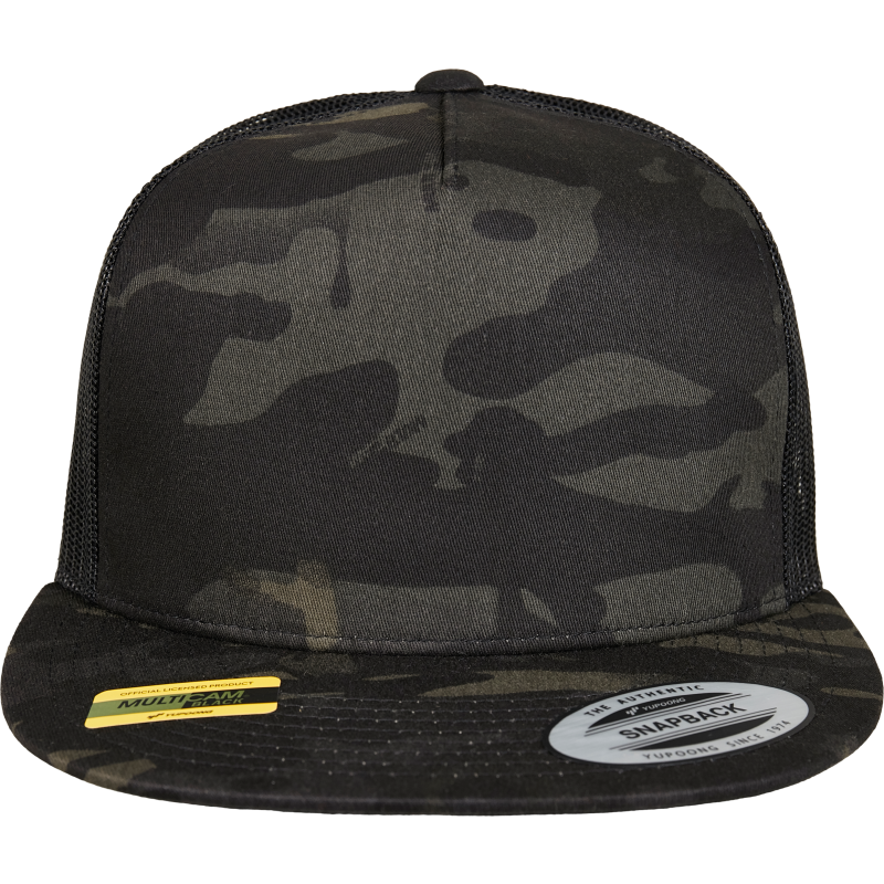 Multicam trucker cap