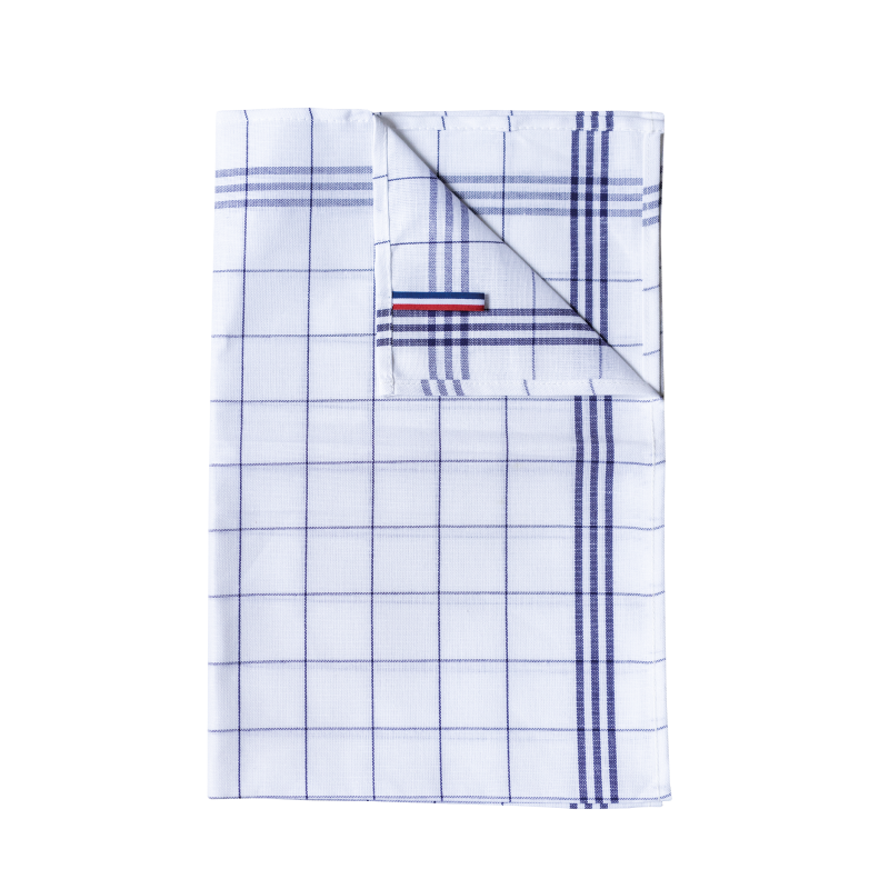Checked tea towel "Origine France Garantie"