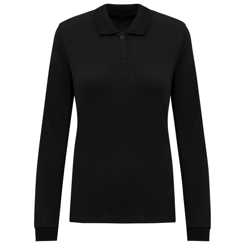 Women’s Long Sleeve Bio180 Piqué Knit Polo