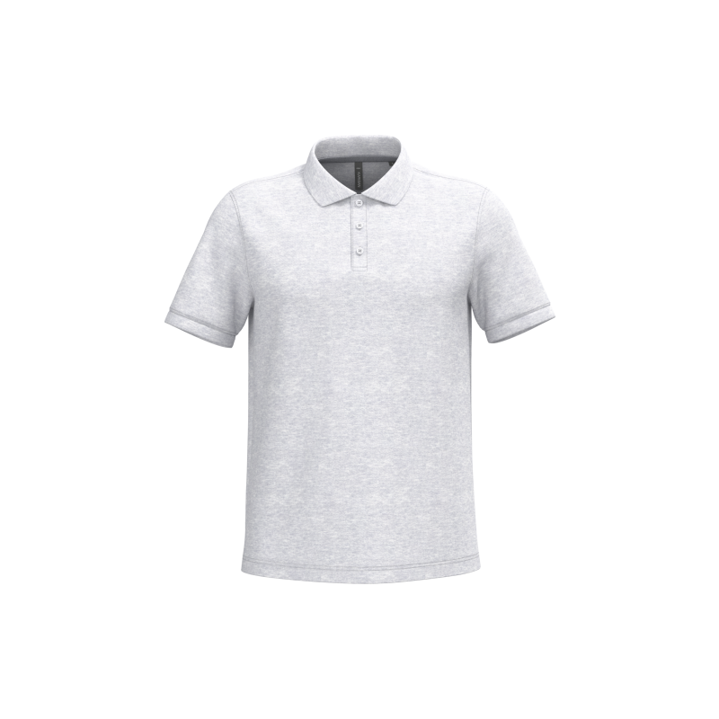 Men's short-sleeve piqué polo