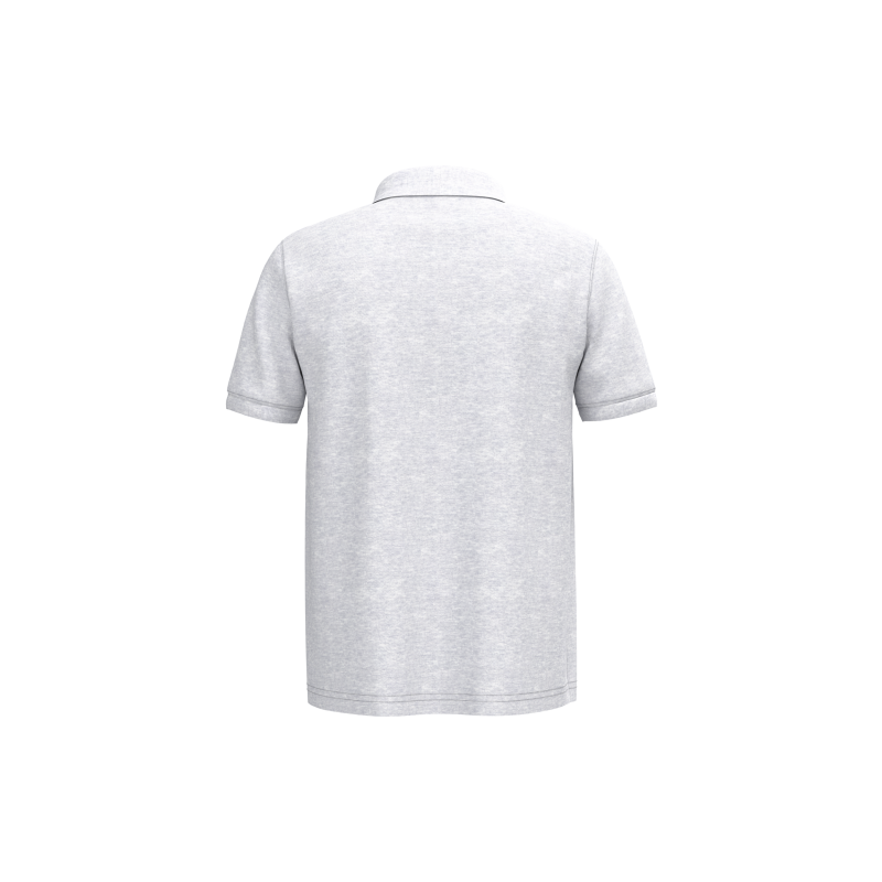 Men's short sleeve piqué polo