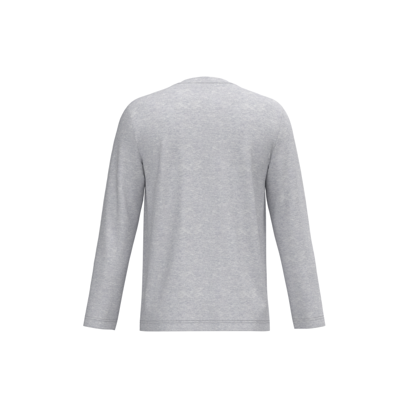Long-sleeve V-neck T-shirt