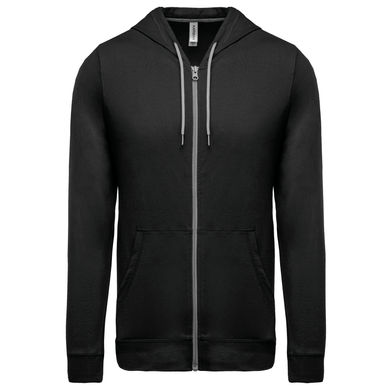 Light cotton hoodie