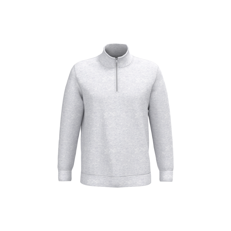 Half-zip sweatshirt
