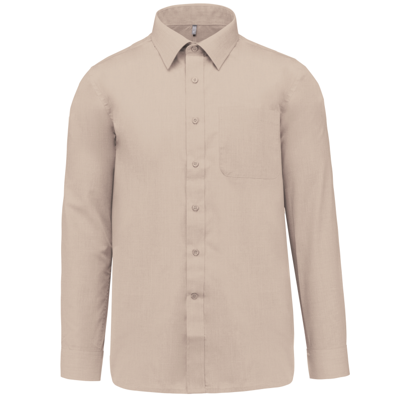 Easy-care polyester/cotton poplin shirt