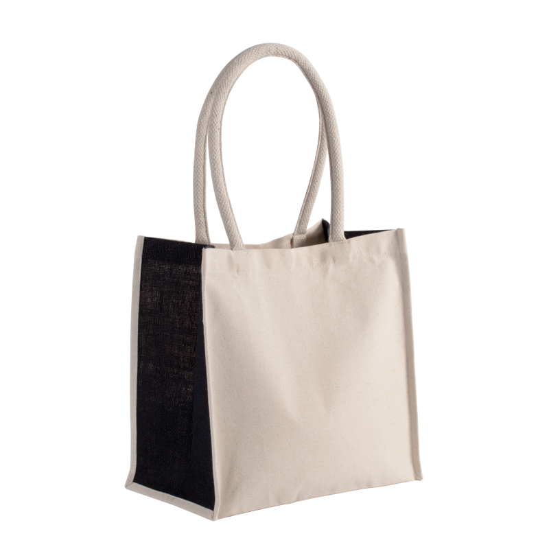 Cotton/jute shopping bag – 17L