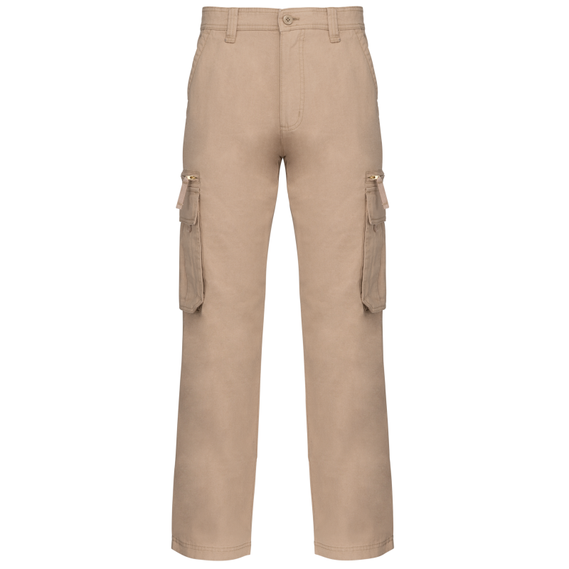 Multi-pocket cargo trousers