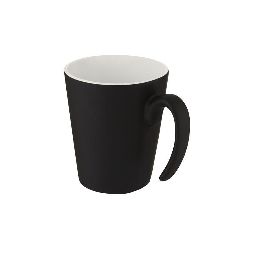 360 ml ceramic mug with handle 