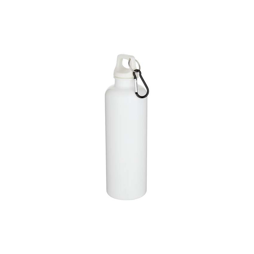 750 ml RCS recycled plastic water bottle Oregon, solid colour, with carabiner