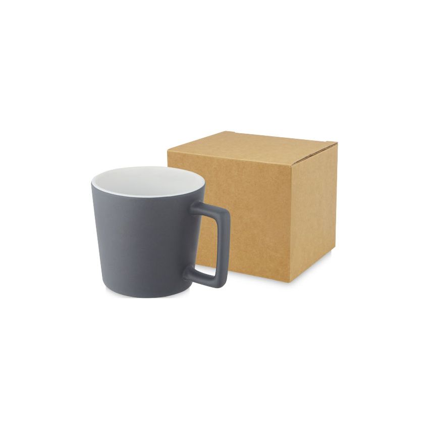 370 ml ceramic mug with matt finish 