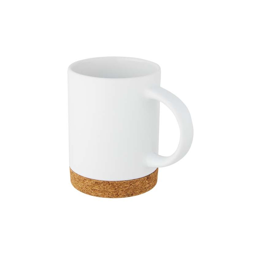 425 ml ceramic mug with cork base 