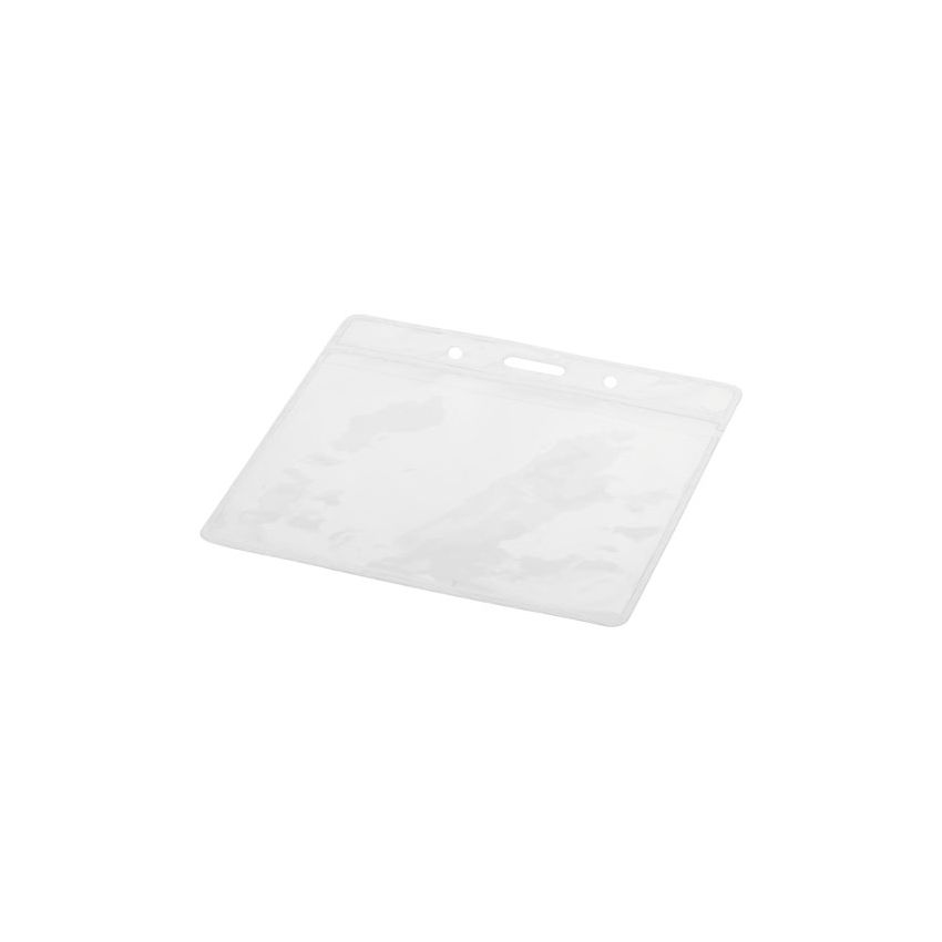 Transparent badge holder 