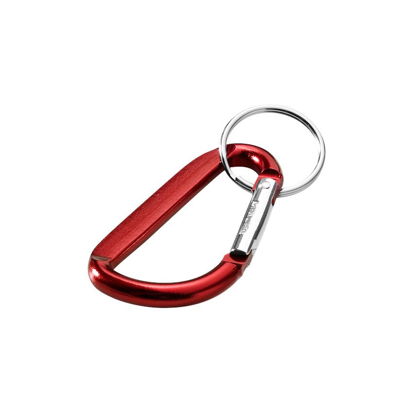 Recycled aluminium RCS carabiner keyring 