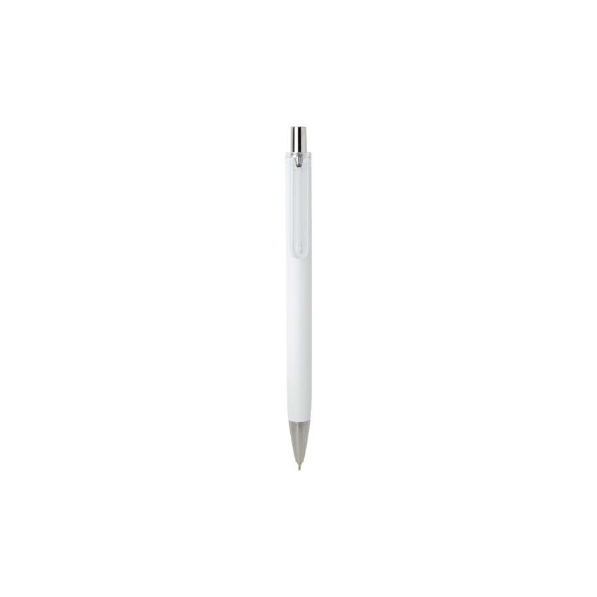 Recycled RCS ballpoint pen with metallic finish (black ink) 