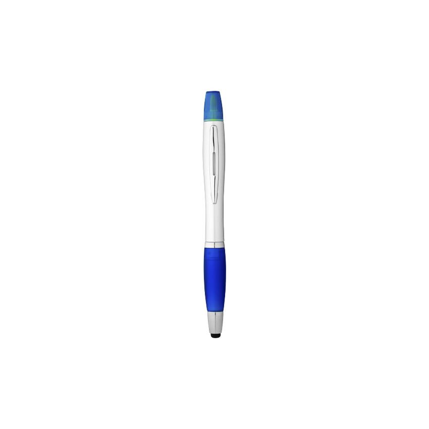 Ballpoint pen with marker and stylus 