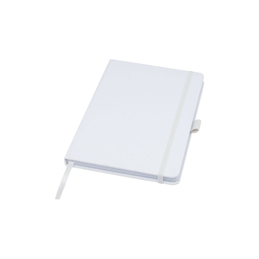 A5 recycled paper notebook with RPET cover 