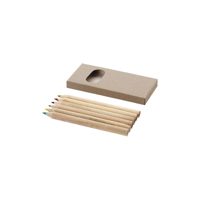Colouring set with 6 pencils 