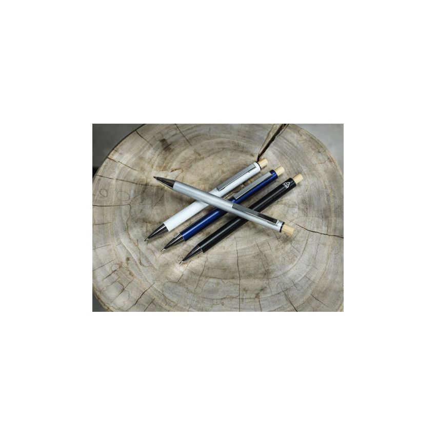 Recycled aluminium ballpoint pen 