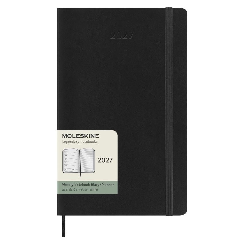 Softcover L notebook for 12 months