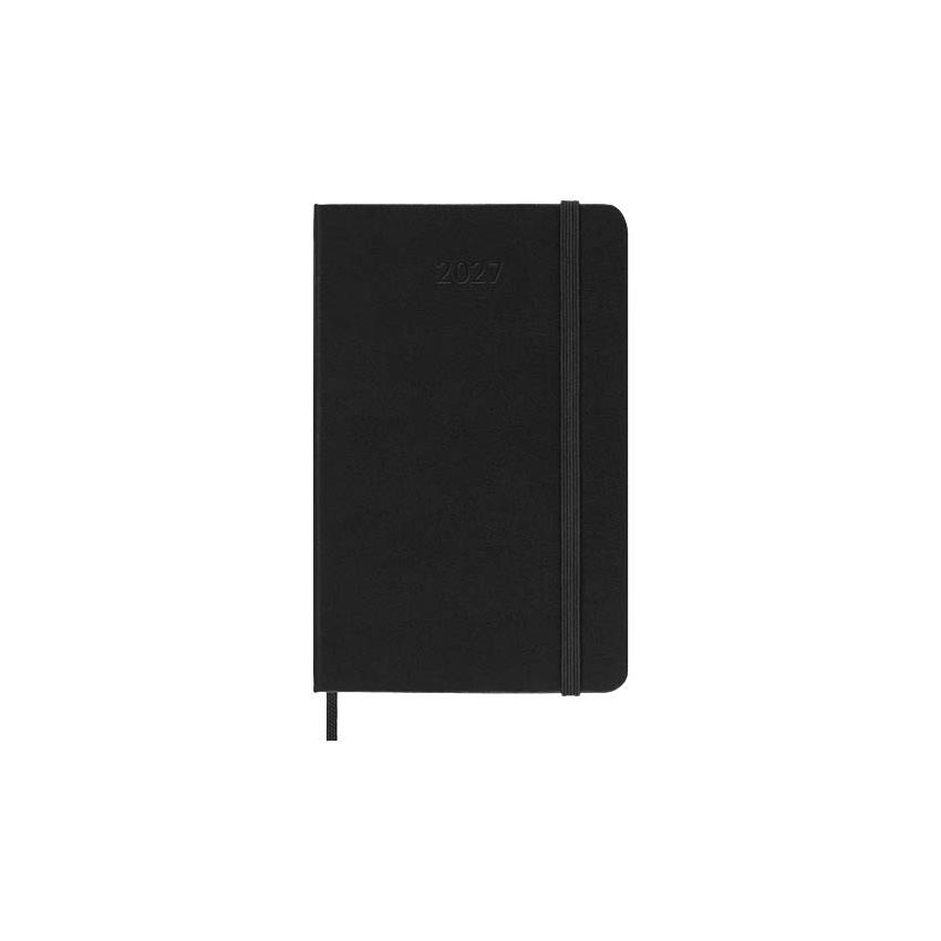 12-Month Moleskine Hard Cover Pocket Daily Planner