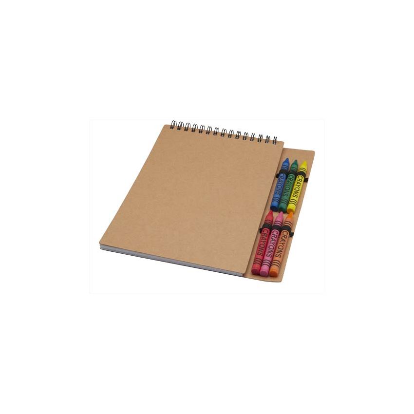A5 softcover spiral notebook and 