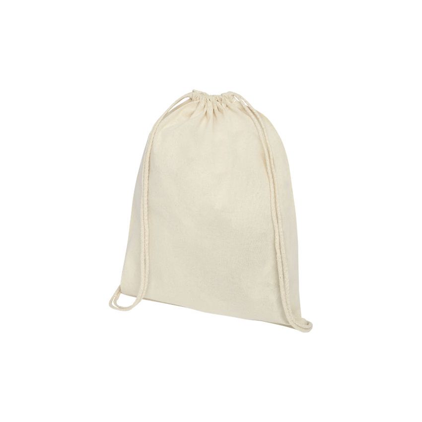 High-quality 100 g/m² cotton drawstring bag 