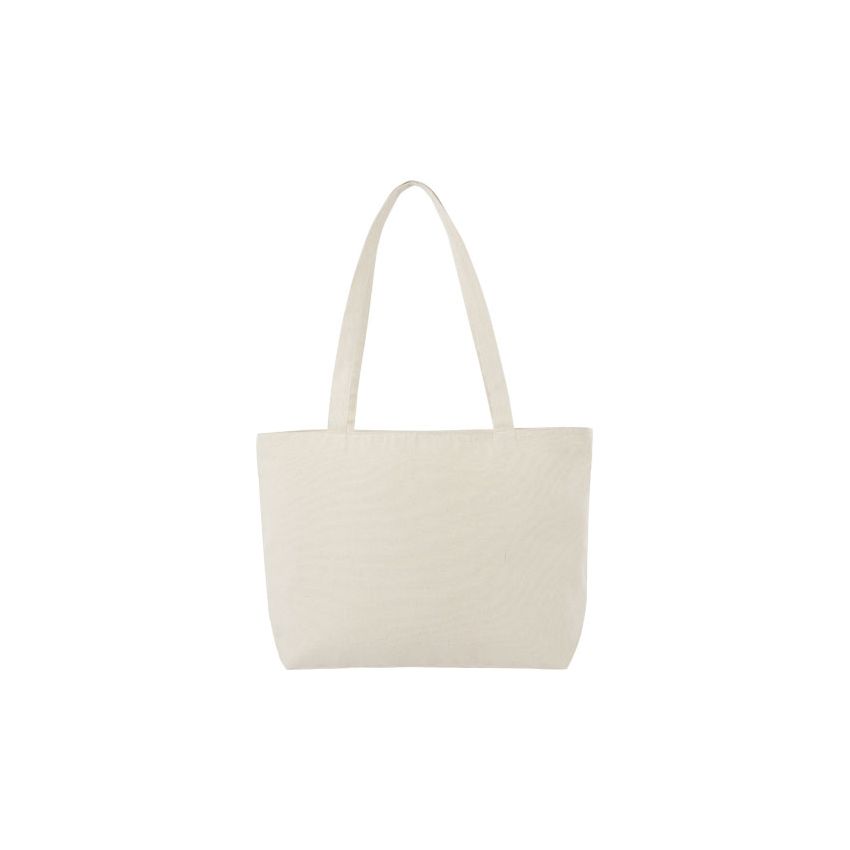 320 g/m² cotton tote bag with zip 