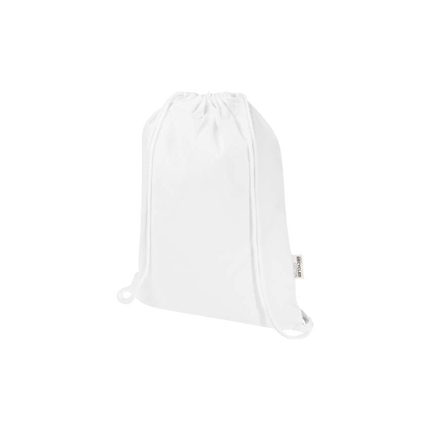 5L recycled drawstring bag with 180 g/m² GRS 
