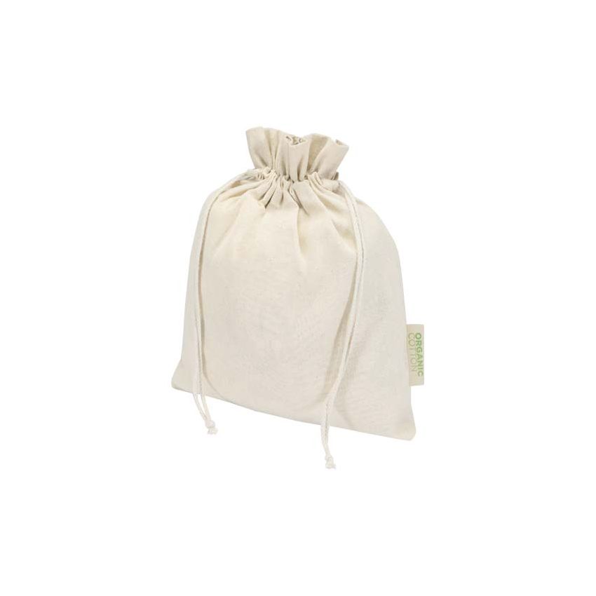 Gift bag in 140 g/m² OCS-certified organic material - 30 x 25 cm 