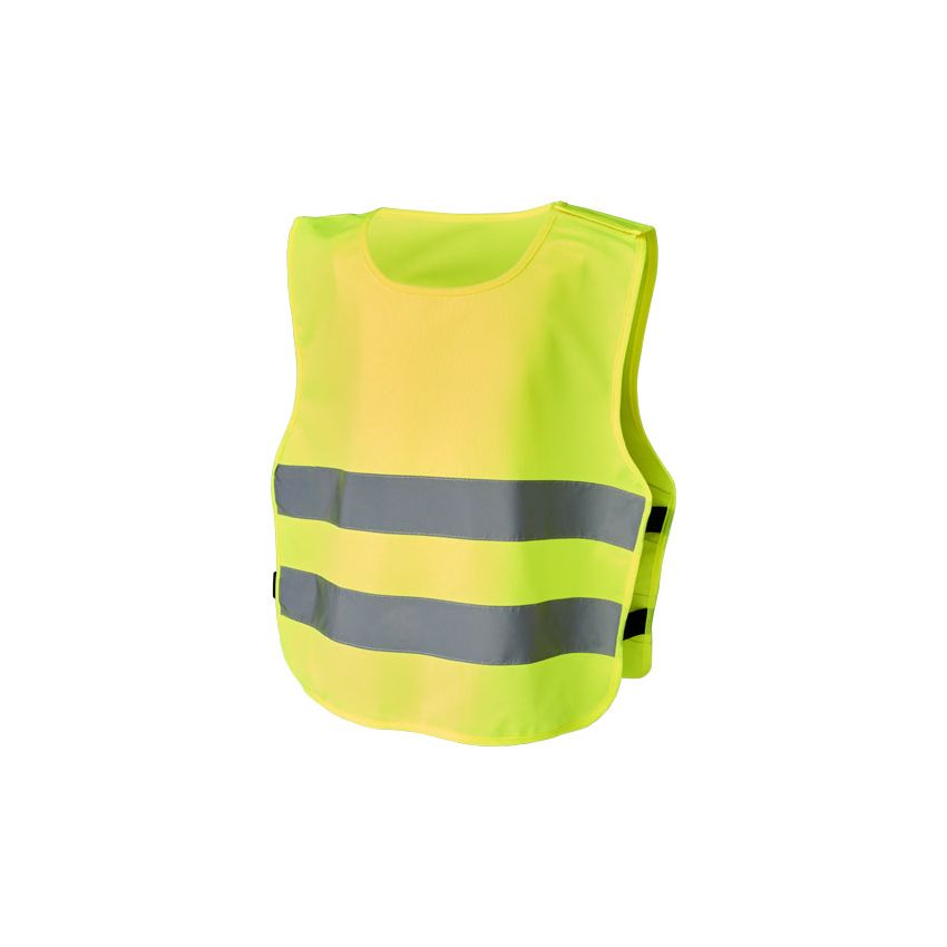 Children's safety vest with hook and loop for ages 7-12 