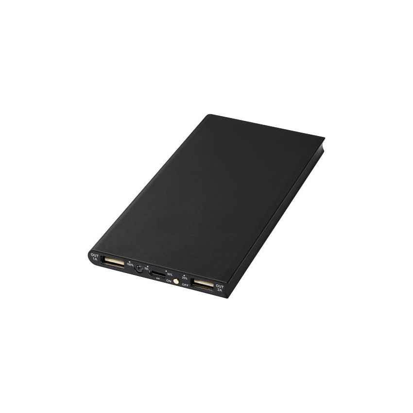 8,000 mAh aluminium power bank 