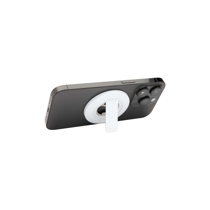 Recycled plastic magnetic mobile phone holder with bottle opener 