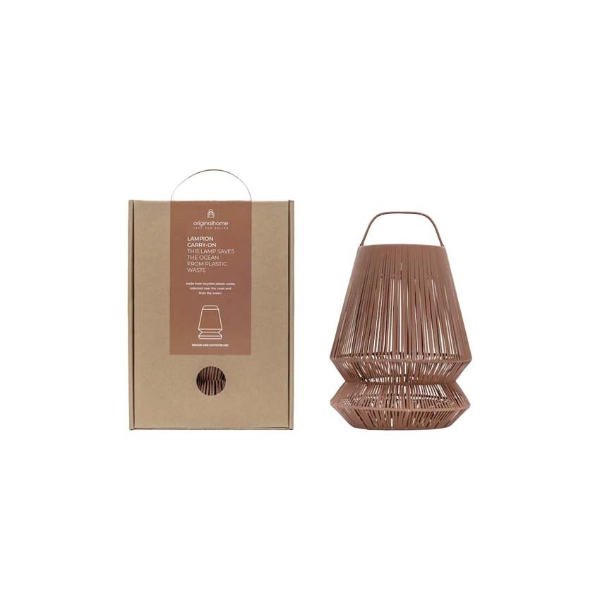 Recycled portable lampshade 