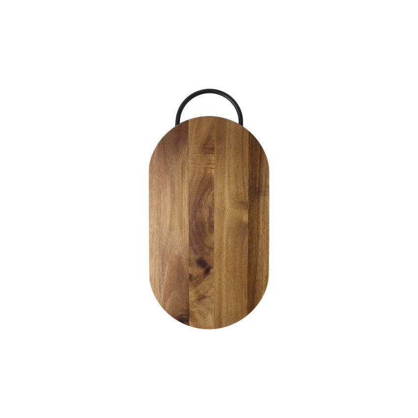 Acacia wood kitchen board with handle 