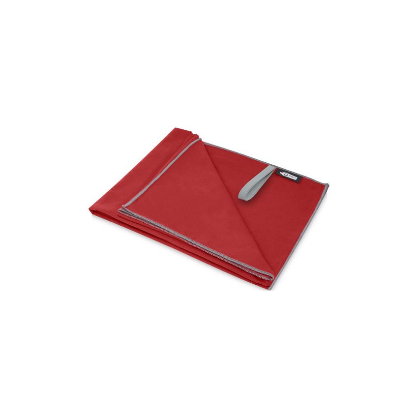 Ultra lightweight quick-drying towel in RPET 