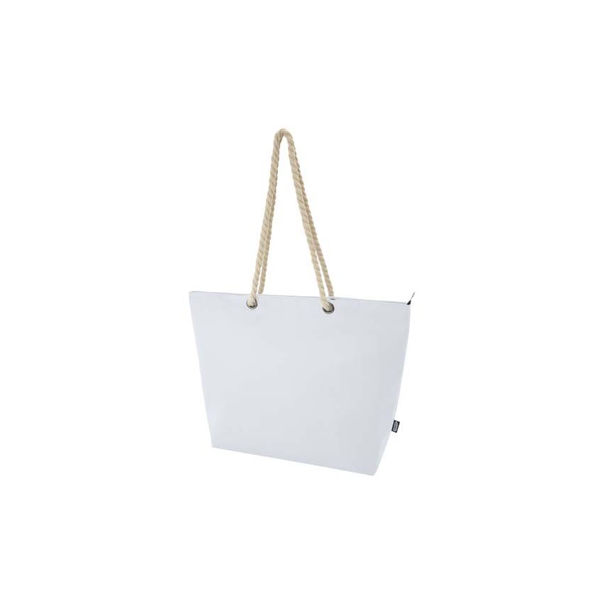 GRS recycled beach cooler bag with cord handles 