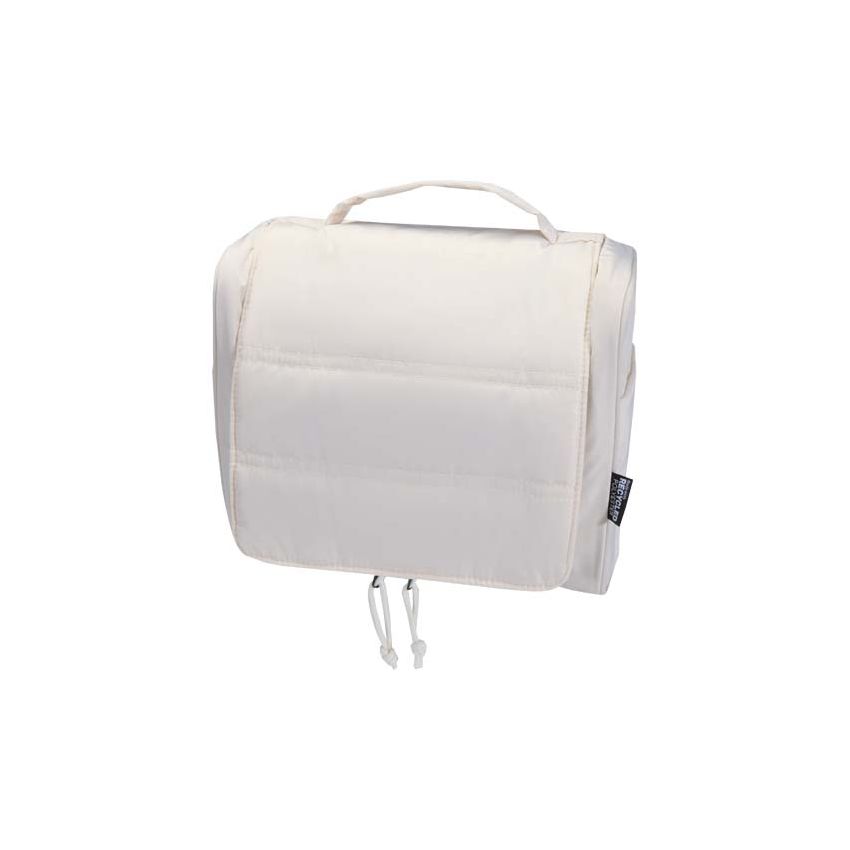 Recycled hanging toiletry bag GRS 8L 