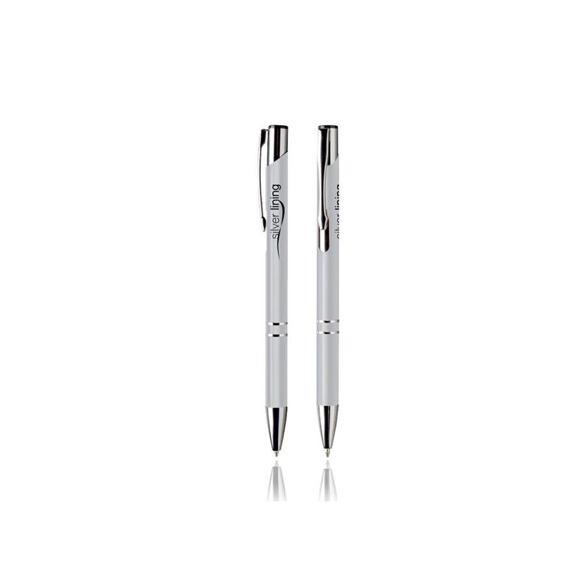 Admix Ballpoint Pen in plastic, with metal clip