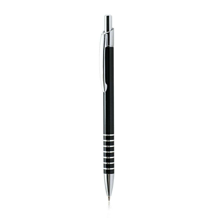 Spring Ballpoint Pen in Metal, with 7 Rings