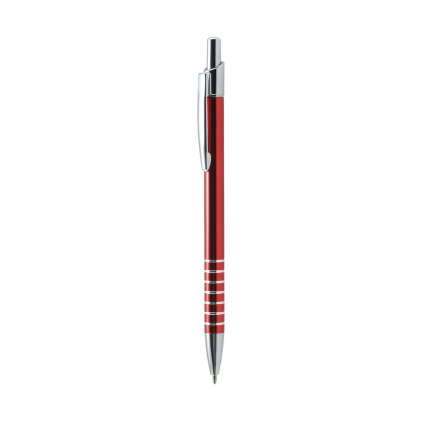 Spring Ballpoint Pen in Metal, with 7 Rings