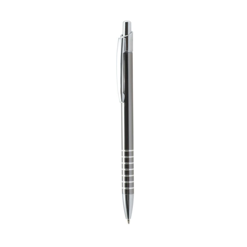 Spring Ballpoint Pen in Metal, with 7 Rings