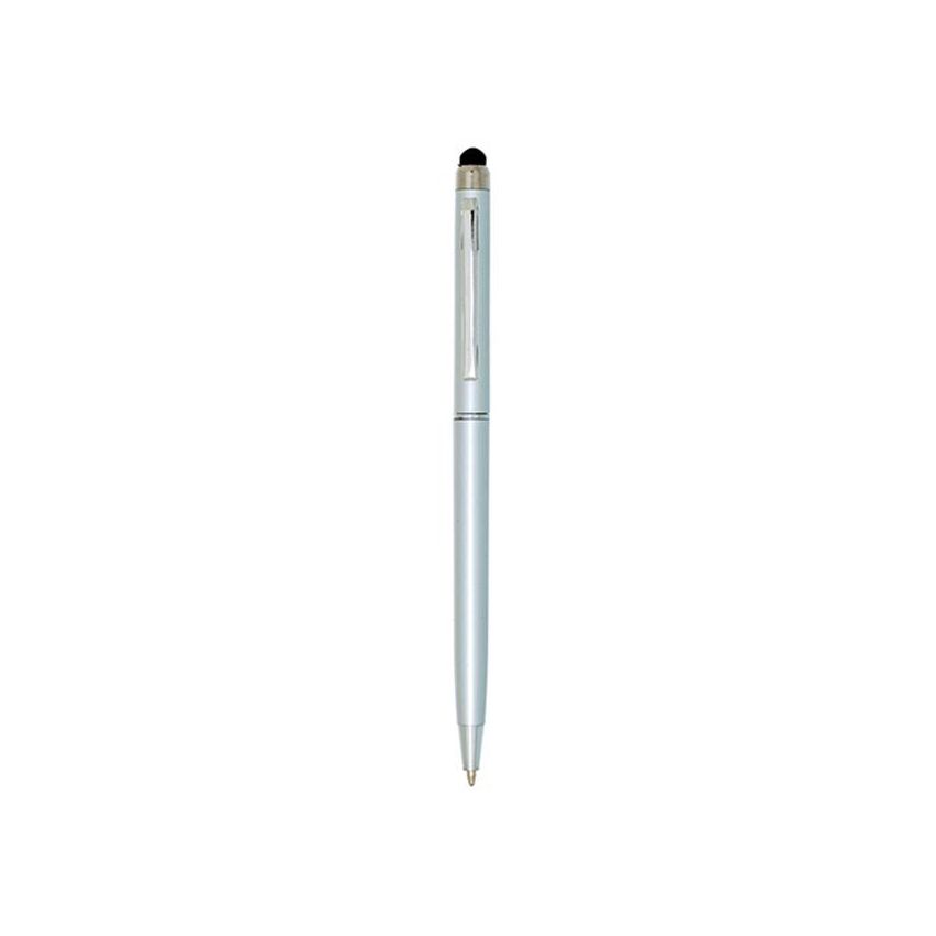 Bric Plastic Ballpoint Pen with Touch Tip and Metal Clip