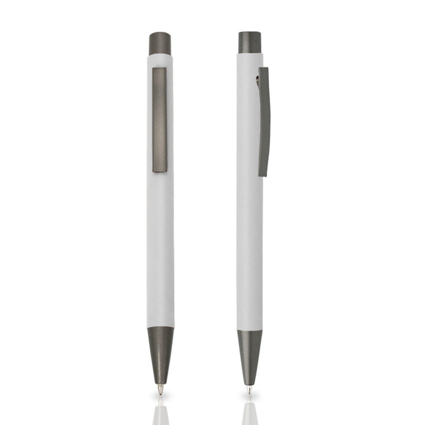 Aluminium Ballpoint Pen, rubber finish