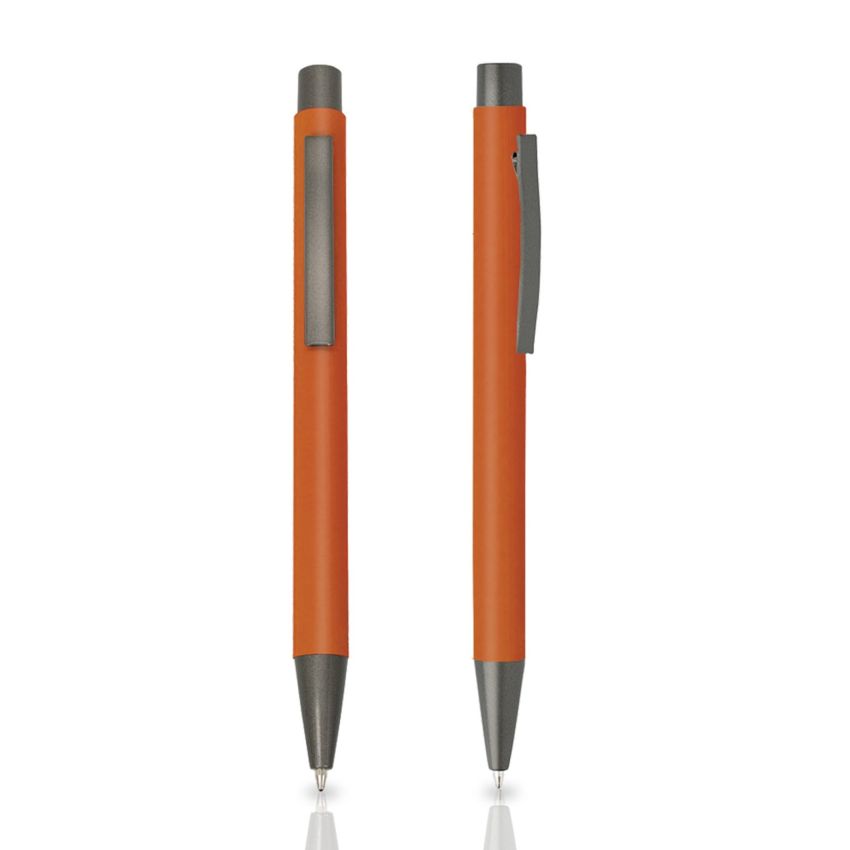 Aluminium Ballpoint Pen, rubber finish