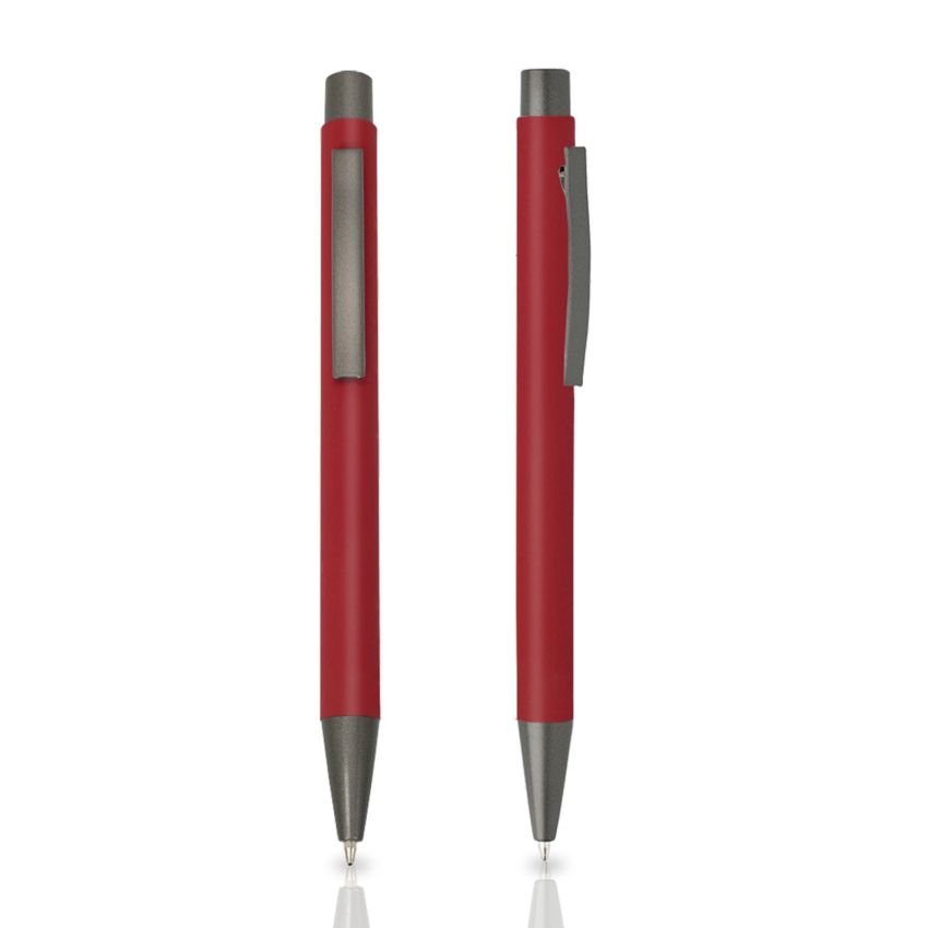 Aluminium Ballpoint Pen, rubber finish