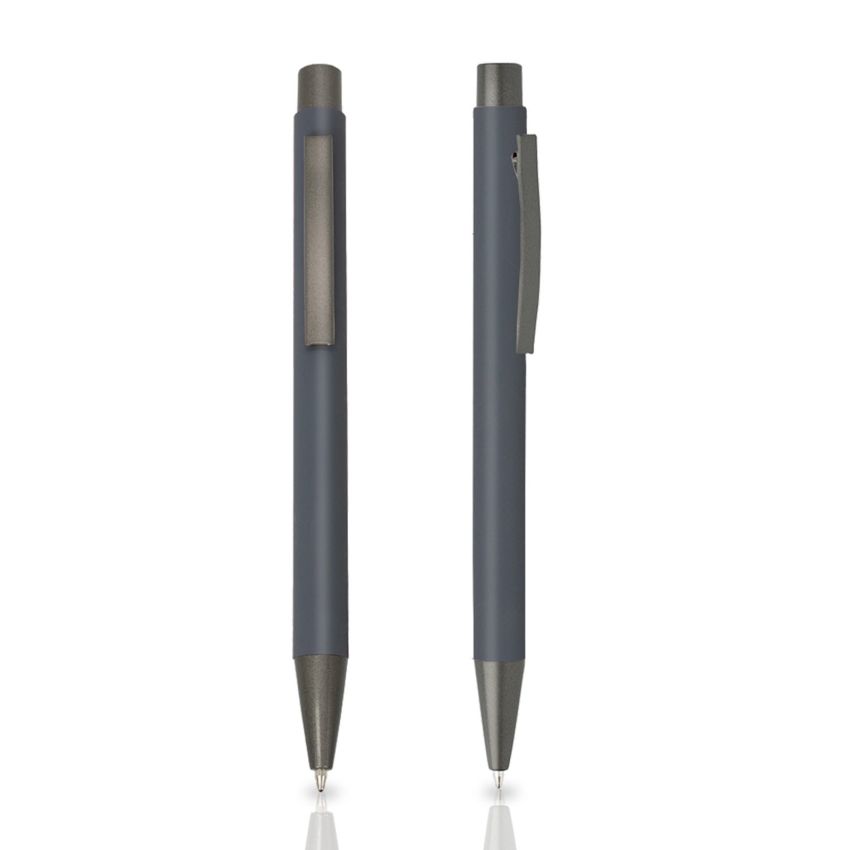 Aluminium Ballpoint Pen, rubber finish